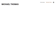 Tablet Screenshot of michaelthomas-studio.com